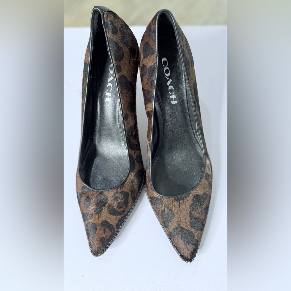 Coach Women's Animal Print Heels